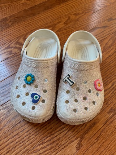 Girls crocs classic off - classic, white